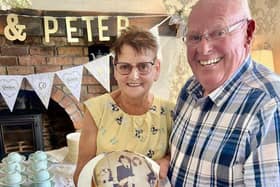 Peter and Cathy McCurdy who celebrated 50 years of marriage on Rathlin Island. Picture: McAuley Multimedia