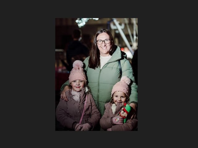 Lorraine with Emilia and Ava.