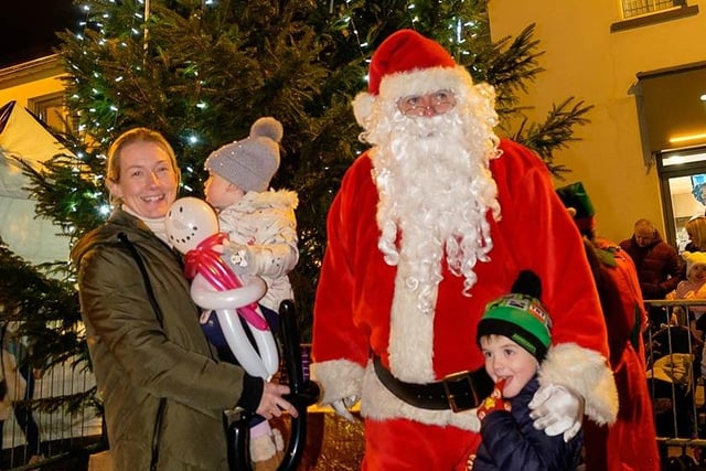 Santa stopped off in Markethill for the festive switch-on.