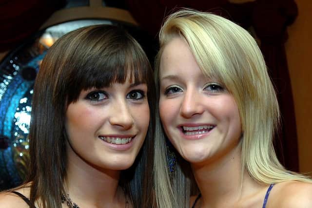 Emma McConnell and Linda Mawhinney at the formal.