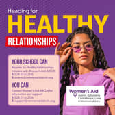 Register your school for Heading for Healthy Relationships Schools Programme with Women's Aid ABCLN