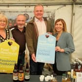 Lord Mayor of Armagh City, Banbridge and Craigavon Borough, Councillor Mary O’Dowd and senior council representatives visits Armagh County Angricultural Show. Picture: ABC Borough Council.