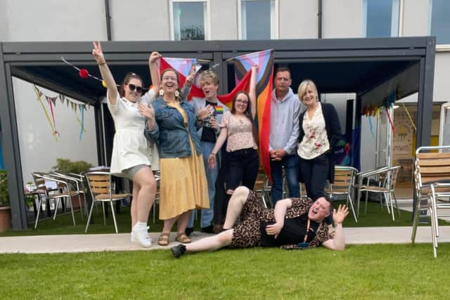 The Perfectly Prideful and Allies group in Lisburn