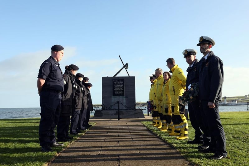 There was representation from the rescue services and maritime bodies, as well as community groups and families who lost loved ones in the tragedy.