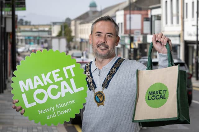 NMDDC Chairperson, Cllr Philip Campbell, is encouraging local businesses to sign up for the Make It Local Summer 2026 campaign. Expressions of Interest open 22 April.