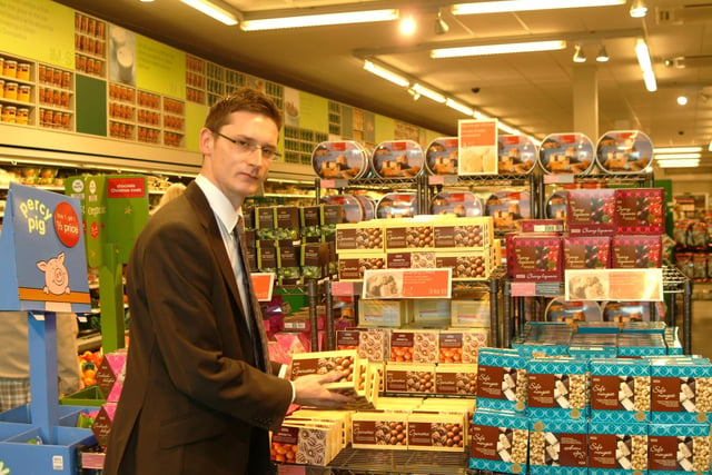 Looking back 17 years to the opening of M&S in the Diamond in Coleraine - Rob Rankin, manager of M&S Simply Food store in Coleraine, pictured in November 2007.