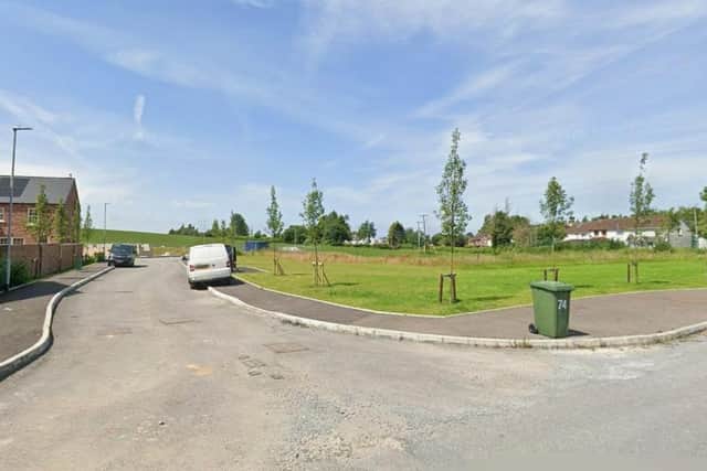 The site where the houses are going to be built (picture taken in June 2026). Credit: Google