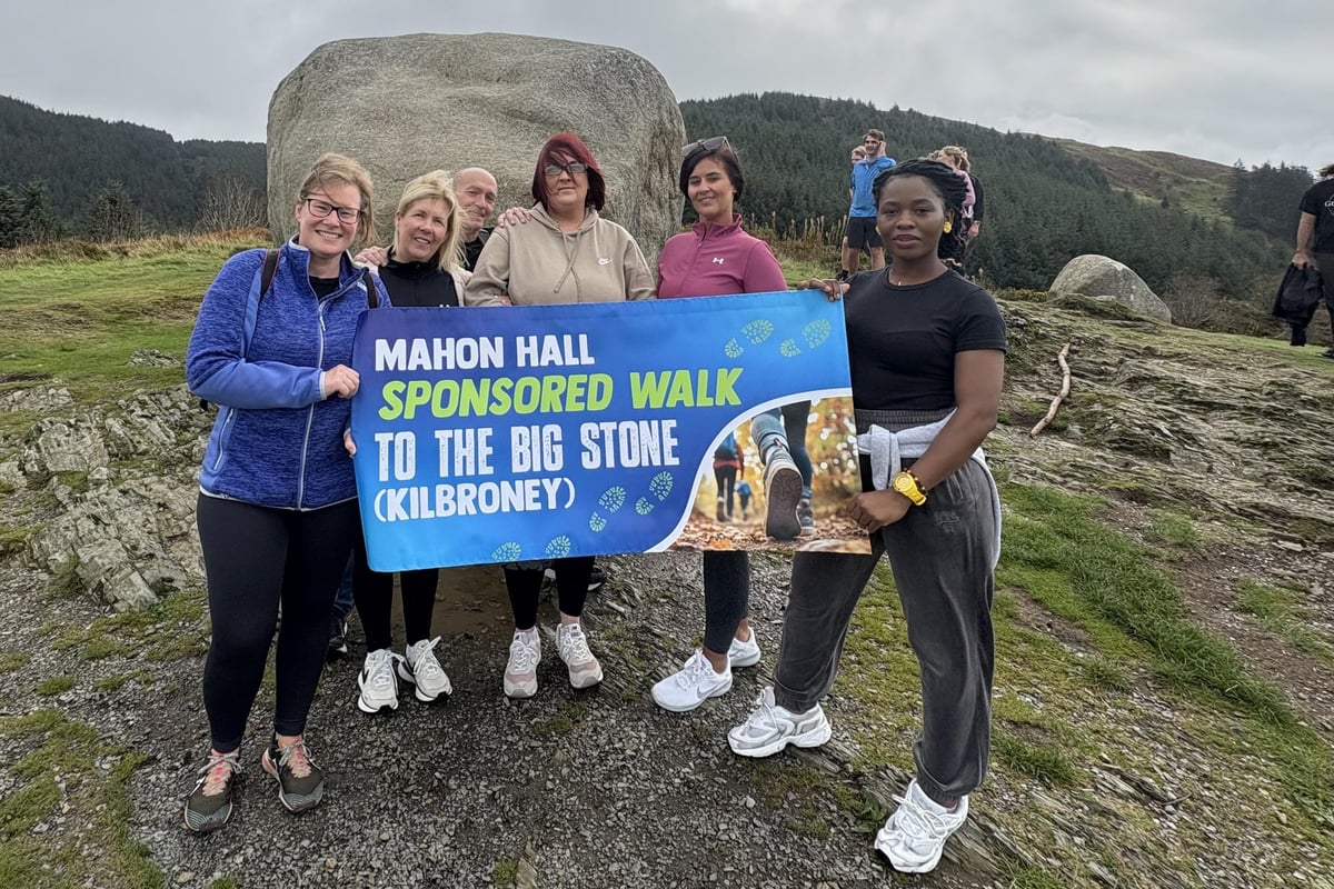 Portadown's Mahon Hall Care Home Staff Step Out to Scenic Spot in R...
