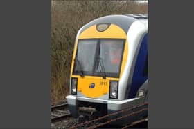 Translink train - hopes high for a rail halt in Craigavon, Co Armagh. Photo Colm Lenaghan/Pacemaker Press
