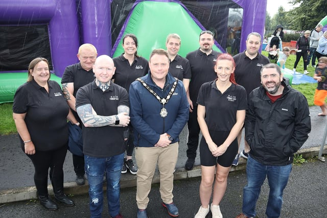 The RATH Community Group applied to the Housing Executive through Community Cohesion funding for a celebration event to commemorate 70 years of the Rathcoole Estate.
