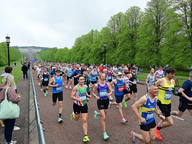 Almost 24,000 people signed up for the race.