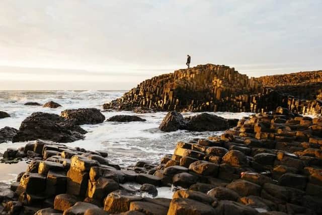 Visitors are being urged to stop wedging coins into the Causeway stones and to leave no trace of their visit. CREDIT NATIONAL TRUST