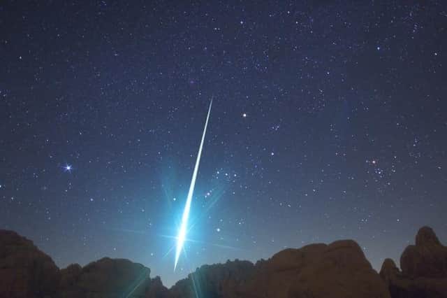 Fireball has been spotted in the sky last night with sightings in Magherafelt, Dunmurry, Fivemiletown, Moy, Belfast, Monaghan and Gilford.