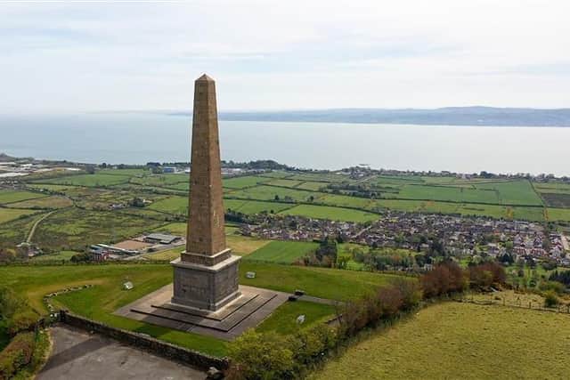 General view over Greenisland, from Knockagh. Pic supplied by Mid and East Antrim Borough Council