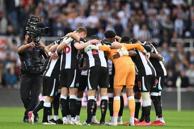 Is this the strongest Newcastle United starting XI Eddie Howe can select to face Everton? (Photo by PAUL ELLIS/AFP via Getty Images)