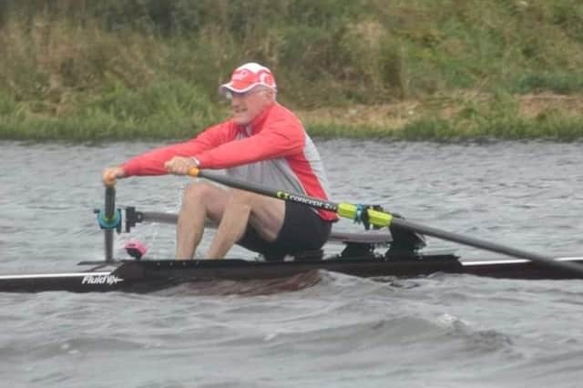 Bann Rowing Club paid tribute to its long-standing member Simon Hamilton who passed away on Christmas Day and was remembered at the club's Boxing Day racing event.