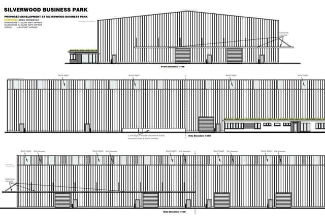 The store/distribution hub represents an investment of £4m. It will provide 250 jobs during construction, and 10 permanent jobs once operational. Credit: ABC planning portal