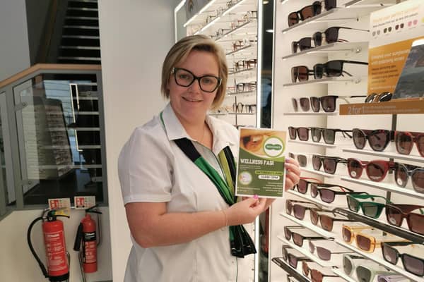 Vicky Hogg from Specsavers Coleraine. CREDIT SPECSAVERS