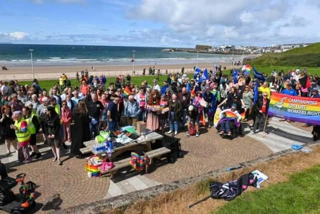 Causeway Pride Festival will take place in Portrush on Saturday, August 2. Photo (stock image) Pacemaker