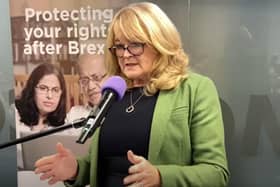 Geraldine McGahey, Chief Commissioner for the Equality Commission, says she is "impatient for change" on the implementation of Article 2 of the Windsor Framework.