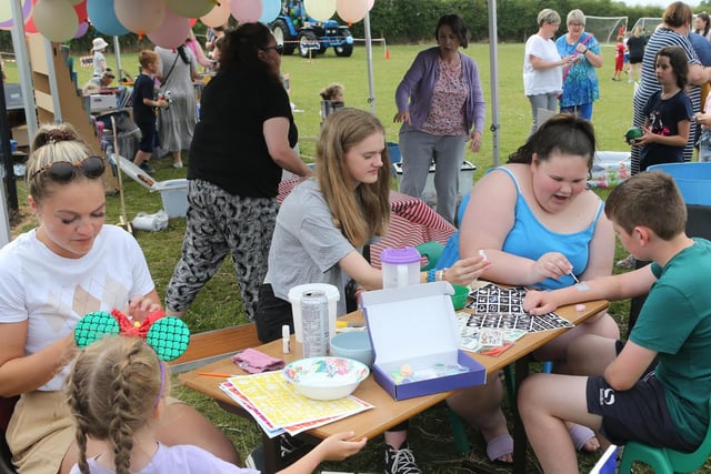 Pictured at the Friends of Kilmoyle Primary School summer fair on Friday evening. Credit McAuley Multimedia
