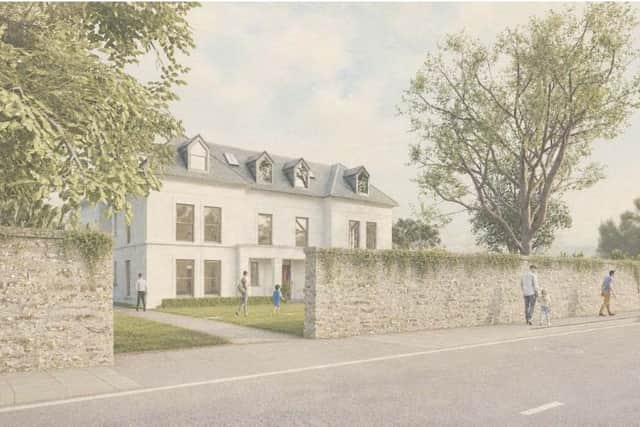 The plans will see seven new apartments in Ballycastle Town Centre (pic: Design and Access Statement)