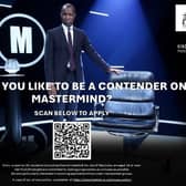 BBC's Mastermind will be filming a new series in Belfast - would you be brave enough to apply? Credit Hattrick Productions