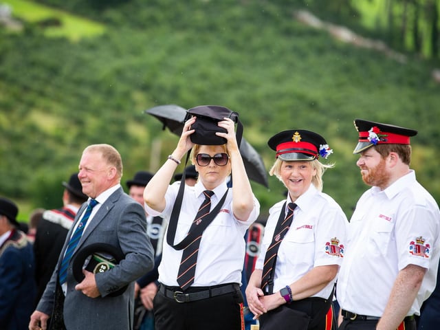 Hats off to a good parade in Loughgall.