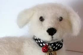 Learn the art of needle felting with Claire McDowell (pictured) and create your own textile sculpture of your faithful friend. Credit Stone Row Artisan
