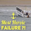 Saluting the Most Heroic Failures of Raft Races past - there's still time to get entries in for this year. Credit Portrush Raft Race