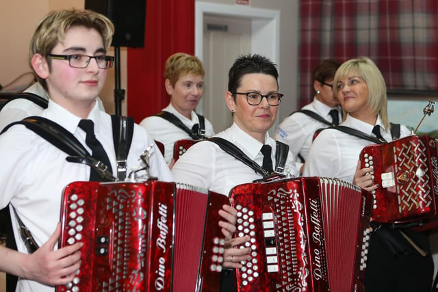Pictured at the Mosside Educational Rural and Culture Society Variety Concert held in Mosside Orange Hall on Wednesday evening