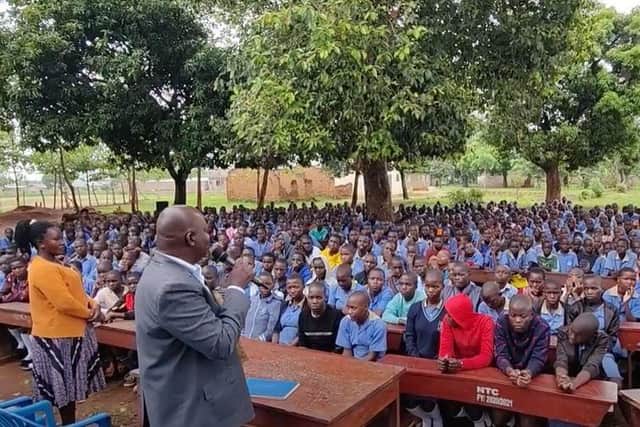 Namatumba Primary School in Uganda.