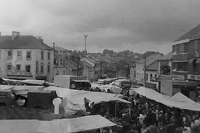 The annual May Fair, organised by Magherafelt District Council, was at the height of its popularity back in the 1980s attracting thousands of people to the towncentre. In the early 1990s the council were thinking of pulling the plug on the event after some schoolchildren spoiled the celebrations by throwing eggs and firing spray string at passers-by.