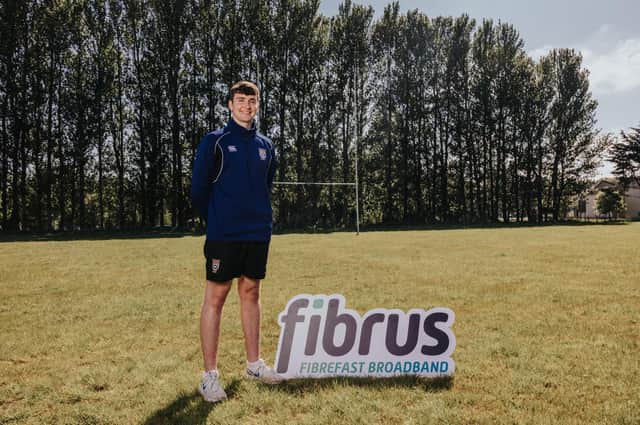 Coleraine Rugby Club’s Jonny Diamond is leading the charge in the club’s Girls’ Youth Rugby section. Credit David Cavan