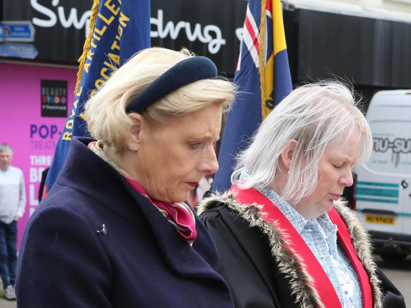Commemorating D-Day in Coleraine.