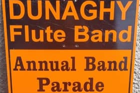 Dunaghy Flute Band have thanked everyone who helped to make their annual parade such a success. Credit Dunaghy Flute Band