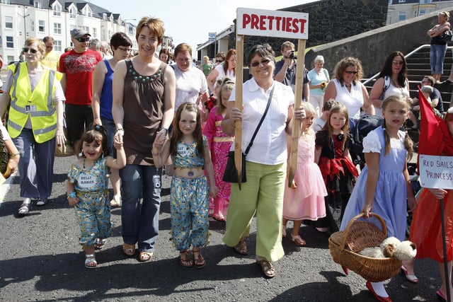 The Red Sails Festival parade makes its way to the promenade back in 2008.