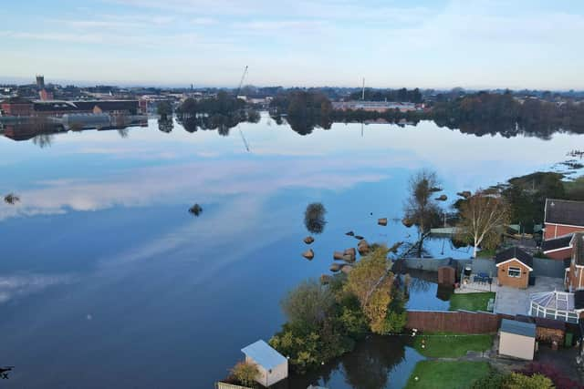 Many homes and businesses across Portadown and Co Armagh have been affected by the flooding in recent days. Armagh, Banbridge and Craigavon Council has set up a rates relief scheme. Paul Cranston Blackbox Aerial Photography