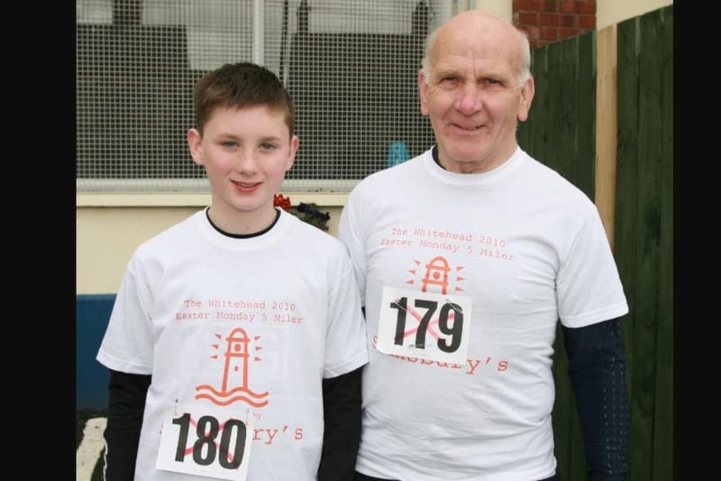 Pictured before setting of in 2010 are Ryan Rafferty and Michael Spotswood.