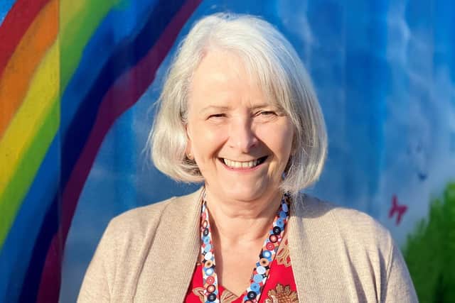 The secretary of Crumlin Integrated Primary School, Mrs Dorothy Moore, has been awarded a BEM in the King's Birthday Honours. Pic Credit: Crumlin Integrated Primary School