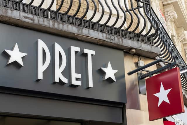 Pret A Manger is opening its first shop in Northern Ireland. Picture: Pret A Manger