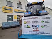 Burkes New Holland Tractor ready to go in support of Mission:FarmStrong