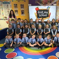 19 adorable pictures as this year's new Lurgan P1 pupils pose for their first class photos