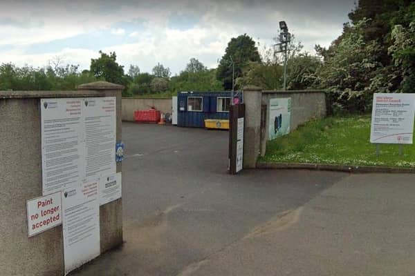 The Moneymore Recycling Centre. Picture: Google