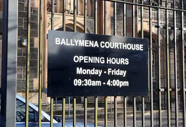 Ballymena courthouse.