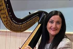 Carols from Drenagh, organised by well known singer and harpist Lesley Magee, will take place in Drenagh Estate on December 17. Credit LM