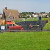 Play park at Bardic Drive, Antiville, Larne. Photo by: Google
