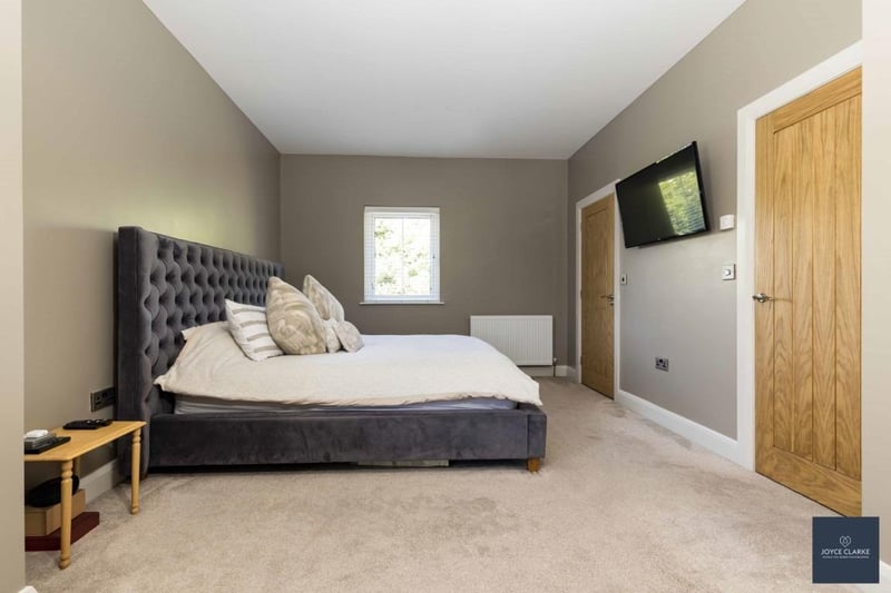 The property has three generous bedrooms and the master bedroom has an en-suite.