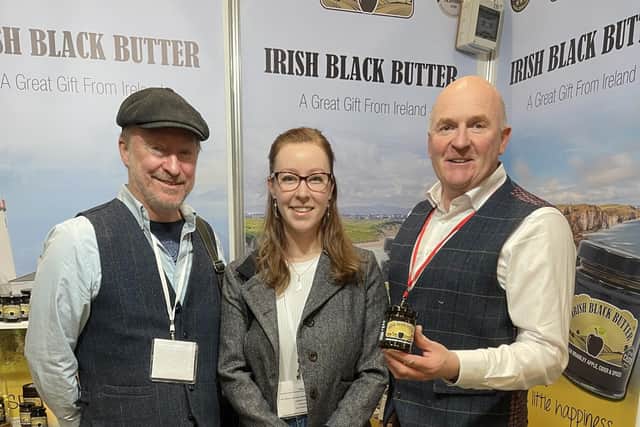 Alastair Bell with visitors from Colorado, USA, at Showcase Ireland