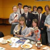Pictured at the first meeting of Teenage Reading Club at Larne Library in 2007 are some of the members along with Jennifer Stafford and Pamela McKee from the library.